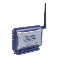 BeWAN Wi-Fi AP54 Guide De L'utilisateur