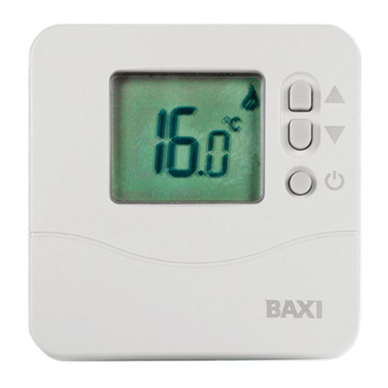 Baxi Roca TD-200 Instructions D'installation