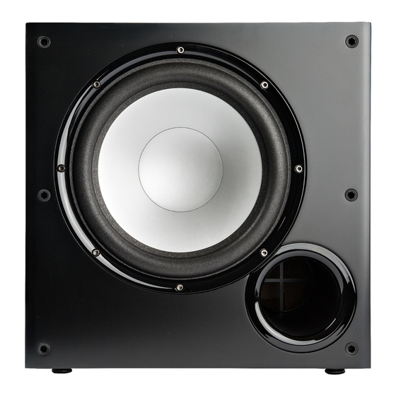 Polk Audio PSW108 Mode D'emploi