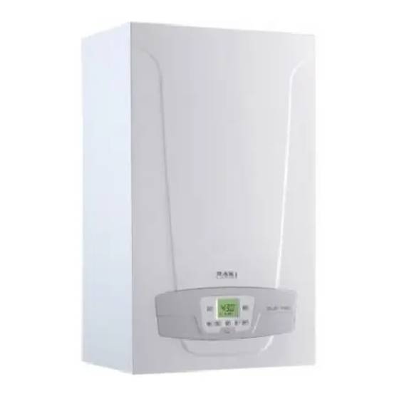 Baxi COMBI LUNA DUO-TEC Notice D'installation Et D'entretien