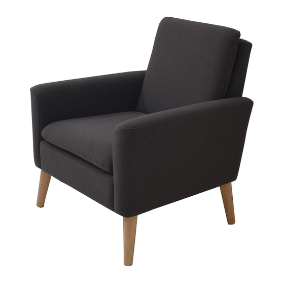 BUT CHILLY FAUTEUIL ANTHRACITE Notice De Montage