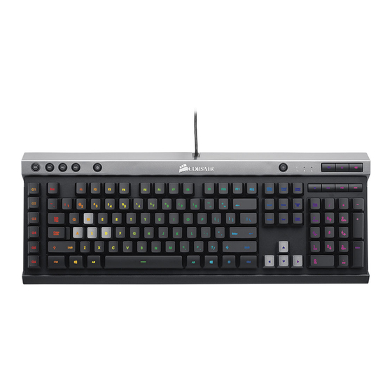 Corsair RAPTOR K40 Manuels