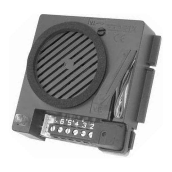 Vimar Elvox 930D Mode D'emploi