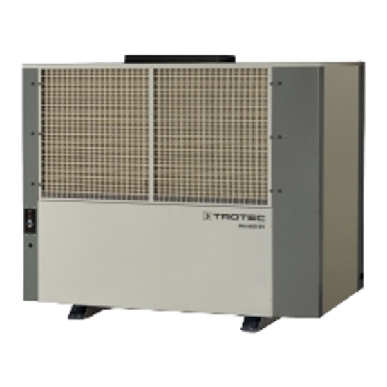 Trotec DH 150 Mode D'emploi