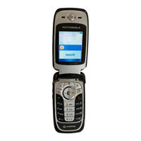 Motorola V360v Mode D'emploi