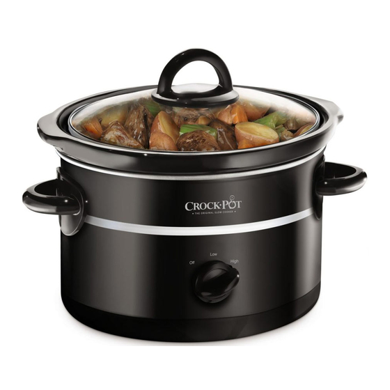 Crock-Pot SCCPQK5025B Manuel D'utilisation