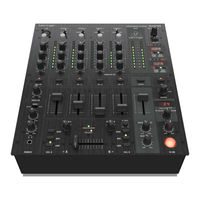 Behringer PRO MIXER DJX750 Manuel D'utilisation