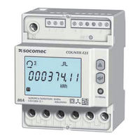 socomec COUNTIS E24 Notice D'utilisation