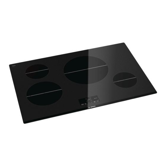 Bosch NIT5066UC Instructions D'installation