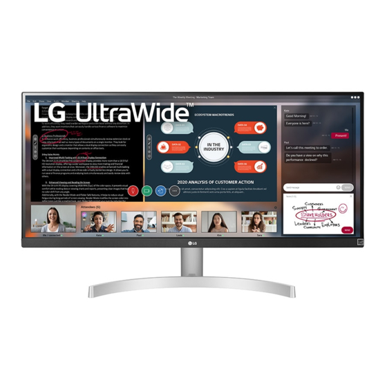 LG 29WN600-W Manuel D'utilisation