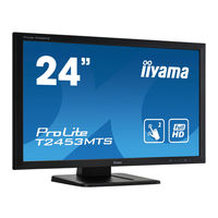 Iiyama ProLite T2453MTS Mode D'emploi