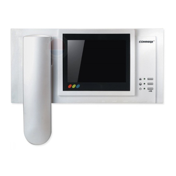 Commax CDV-50 Mode D'emploi