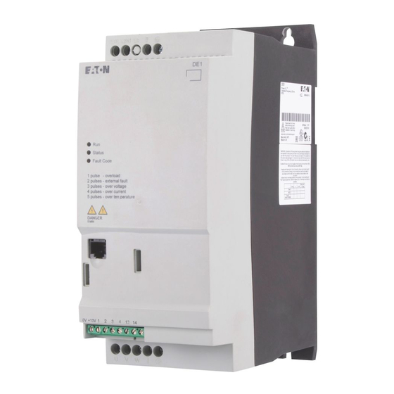 Eaton DE1-12 Serie Notice D'installation