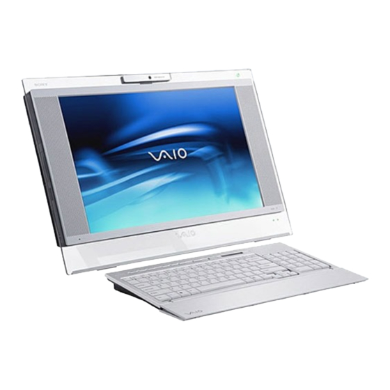 Sony Vaio VGC-LA Séries Guide De L'utilisateur