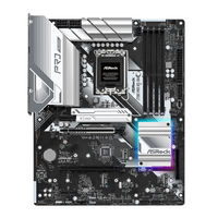 ASROCK Z790 Pro RS/D4 Manuel Utilisateur