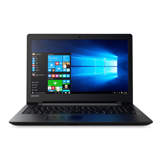 Lenovo IdeaPad 110-15ACL Guide De L'utilisateur