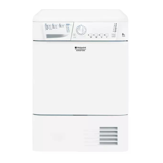 Hotpoint Ariston TCL G31XB Notice D'utilisation Et D'installation