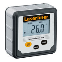 LaserLiner MasterLevel Box Mode D'emploi