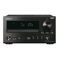 Onkyo CR-555FM Manuel D'instructions