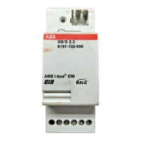 ABB i-bus EIB SB/S 2.3 Mode D'emploi