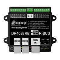 Digikeijs DR4088LN-OPTO Manuel D'instructions