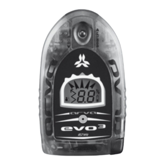 ARVA evo3 Mode D'emploi