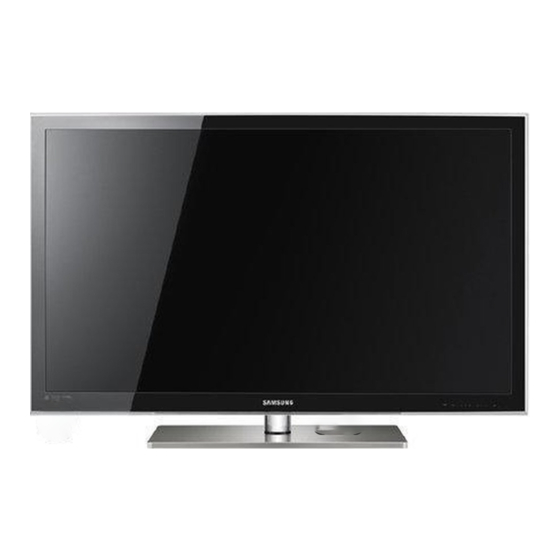 Samsung UE55C6000 UE40C6000RH Mode D'emploi