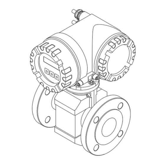 Endress+Hauser Proline Promag 50 Instructions Condensées