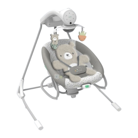ingenuity InLighten Soothing Swing & Rocker - Nate Mode D'emploi