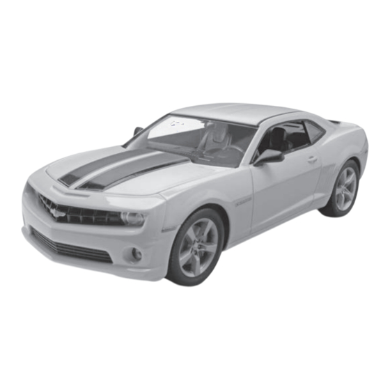 REVELL 2010 CAMARO SS 2'n1 Mode D'emploi