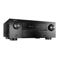 Denon AVR-X3600H Manuel De L'utilisateur