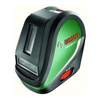 Bosch UniversalLevel 3 Notice Originale