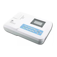 Gima ECG A 1 PISTE 100G Mode D'emploi