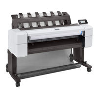 Hp DesignJet T1600 Série Instructions D'assemblage