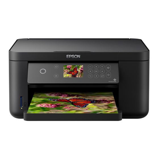 Epson XP-5100 Guide Rapide