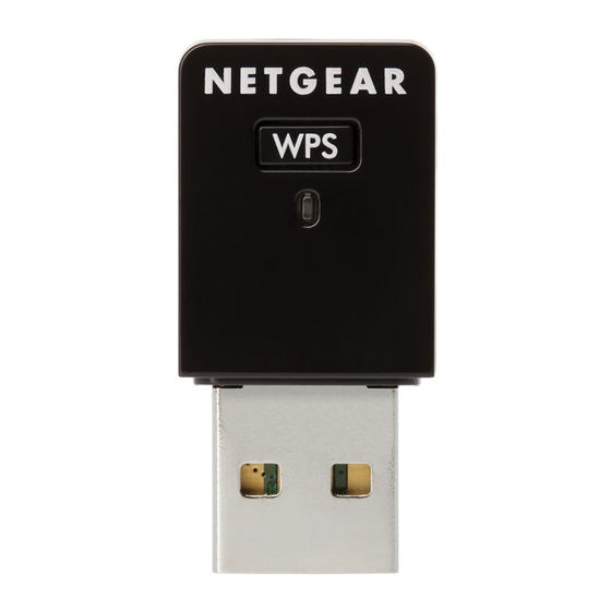 NETGEAR WNA3100M Manuel De L'utilisateur