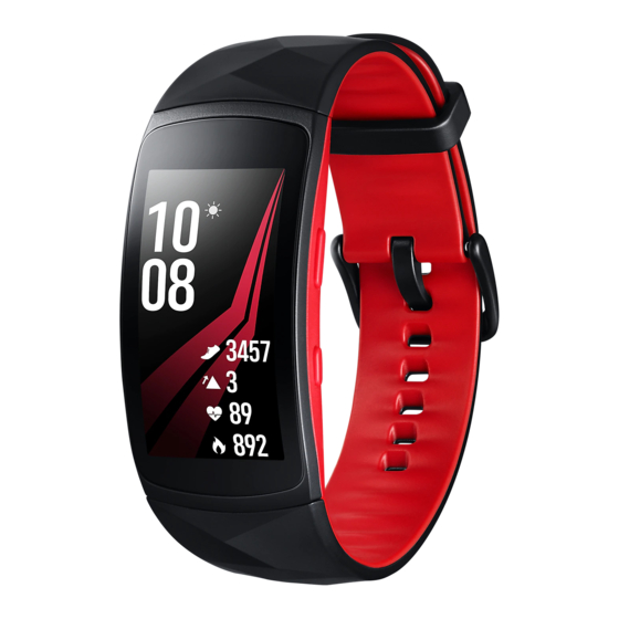 Samsung Gear Fit2 Pro Mode D'emploi