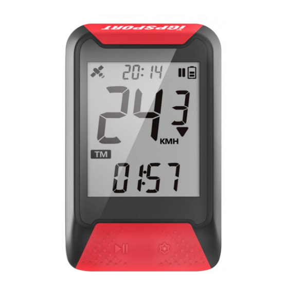 iGPSPORT GPS iGS130 Manuel Utilisateur