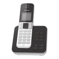 Panasonic KX-TGD323SL Manuel Utilisateur