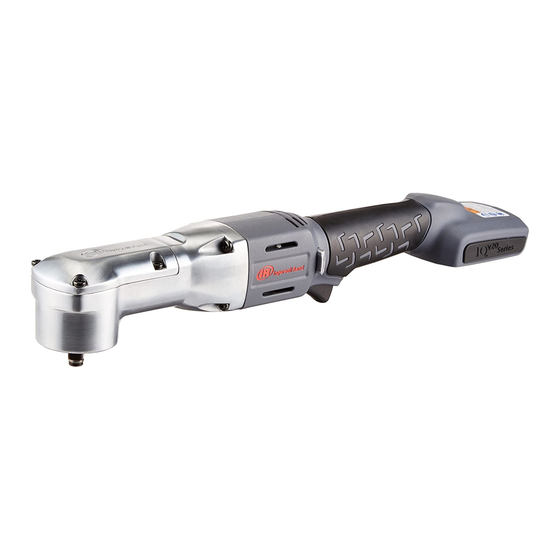 Ingersoll Rand IQ V20 Cordless Impactool Manuel D'utilisation