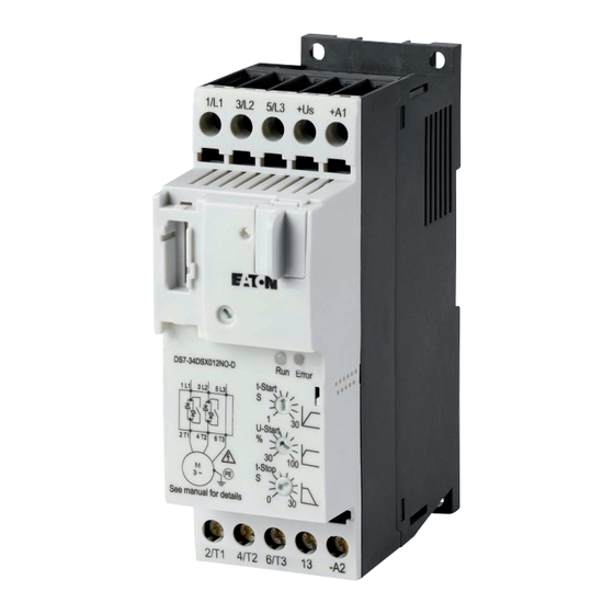 Eaton DS7-34 SX004N0 Série Notice D'installation