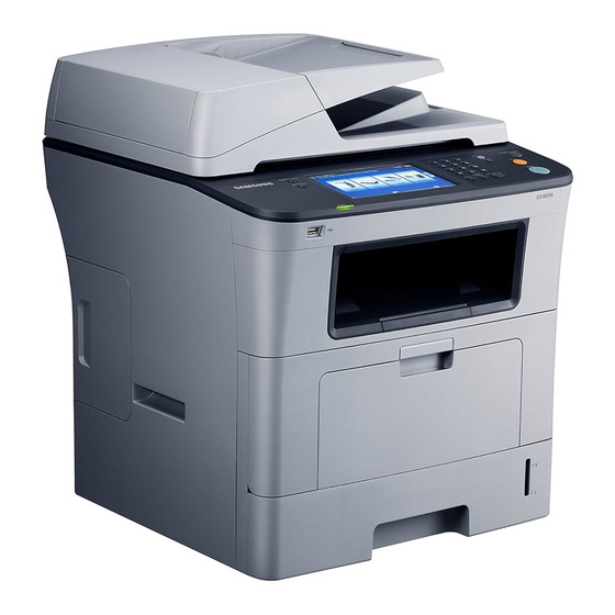 Samsung SCX-5835 Série Mode D'emploi