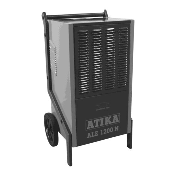 ATIKA ALE 1200 N Notice Originale