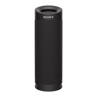 Sony SRS-XB23 Guide D'aide