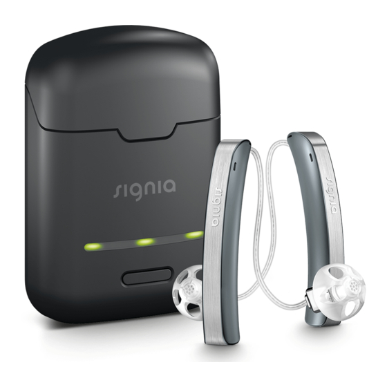 signia Styletto Charger Guide D'utilisation