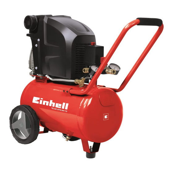 EINHELL TE-AC 270/24/10 Mode D'emploi D'origine