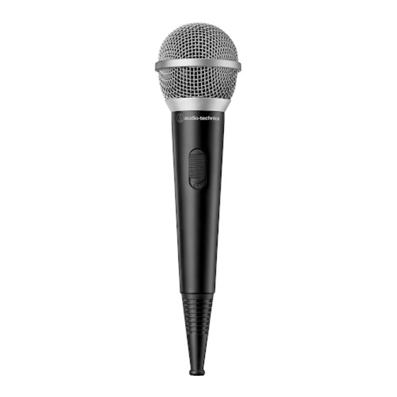 Audio-Technica ATR1200 Guide Rapide