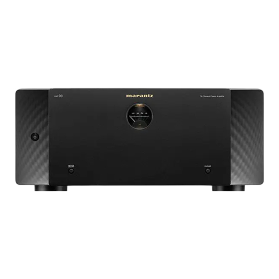 Marantz AV 10 Manuel De L'utilisateur