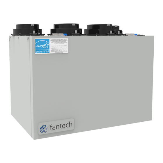 Fantech FLEX 100H ES Manuel D'installation Et D'utilisation