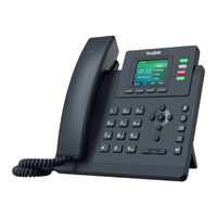 Yealink T33G Manuel Utilisateur